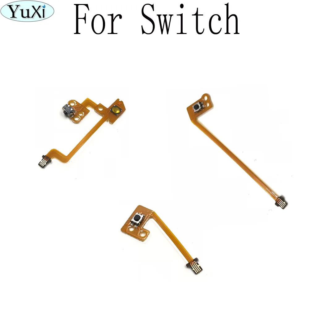 

YuXi Replacement L ZL ZR Button Key Ribbon Flex Cable For Nintendo NS Switch Joy-Con Controller Buttons Cable