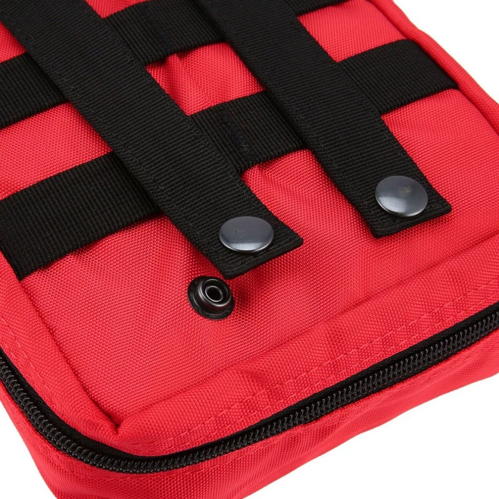 Kit de primeros auxilios para viajes al aire libre, kit de supervivencia portátil, paquete de cintura multifuncional, bolsa táctica de primeros auxilios de emergencia para acampar