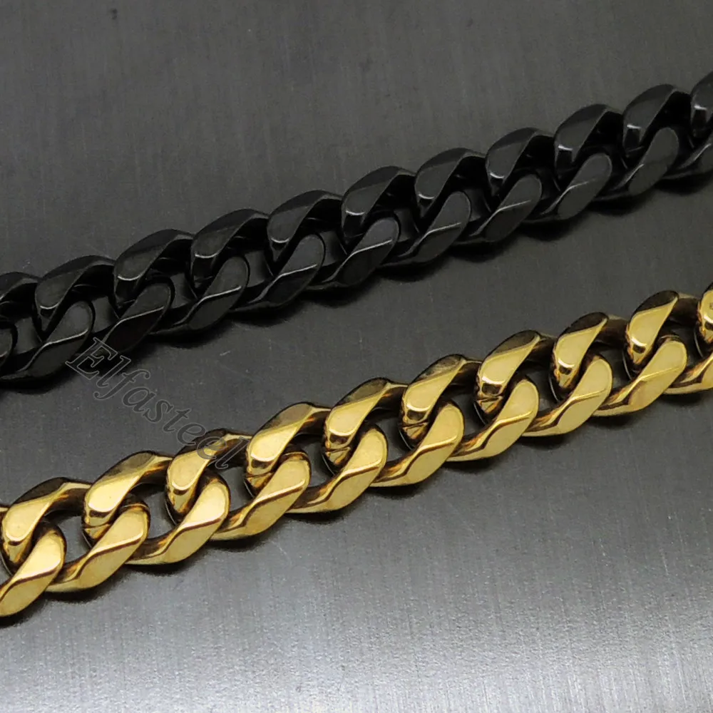 Buy 2014 New FAshion MEN'S 7MM 46cm 76cm Black & Gold