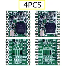 4 шт. RFM95 RFM95W 868 МГц 915 RFM95-868MHz RFM95-915MHz LoRaTM Беспроводной трансивер SX1276