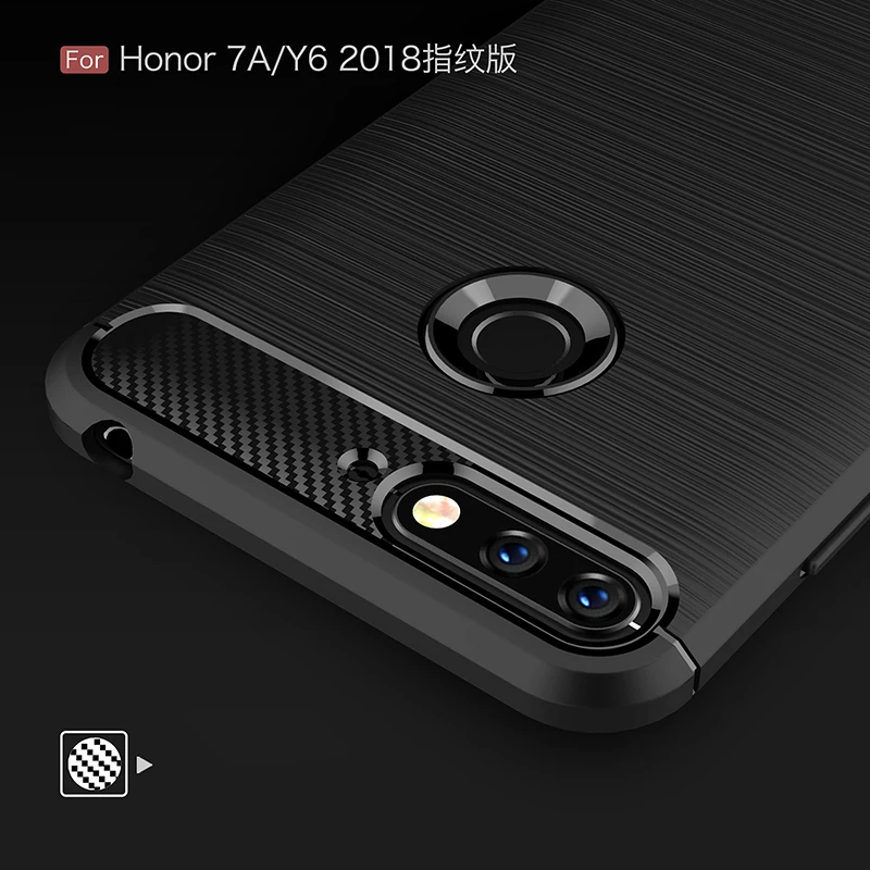 

Soft TPU Silicon Case For Huawei Y6 2018 Case Hybrid Shockproof TPU Case For Huawei Y6 2018 Prime Honor 7A Pro Coque Fundas
