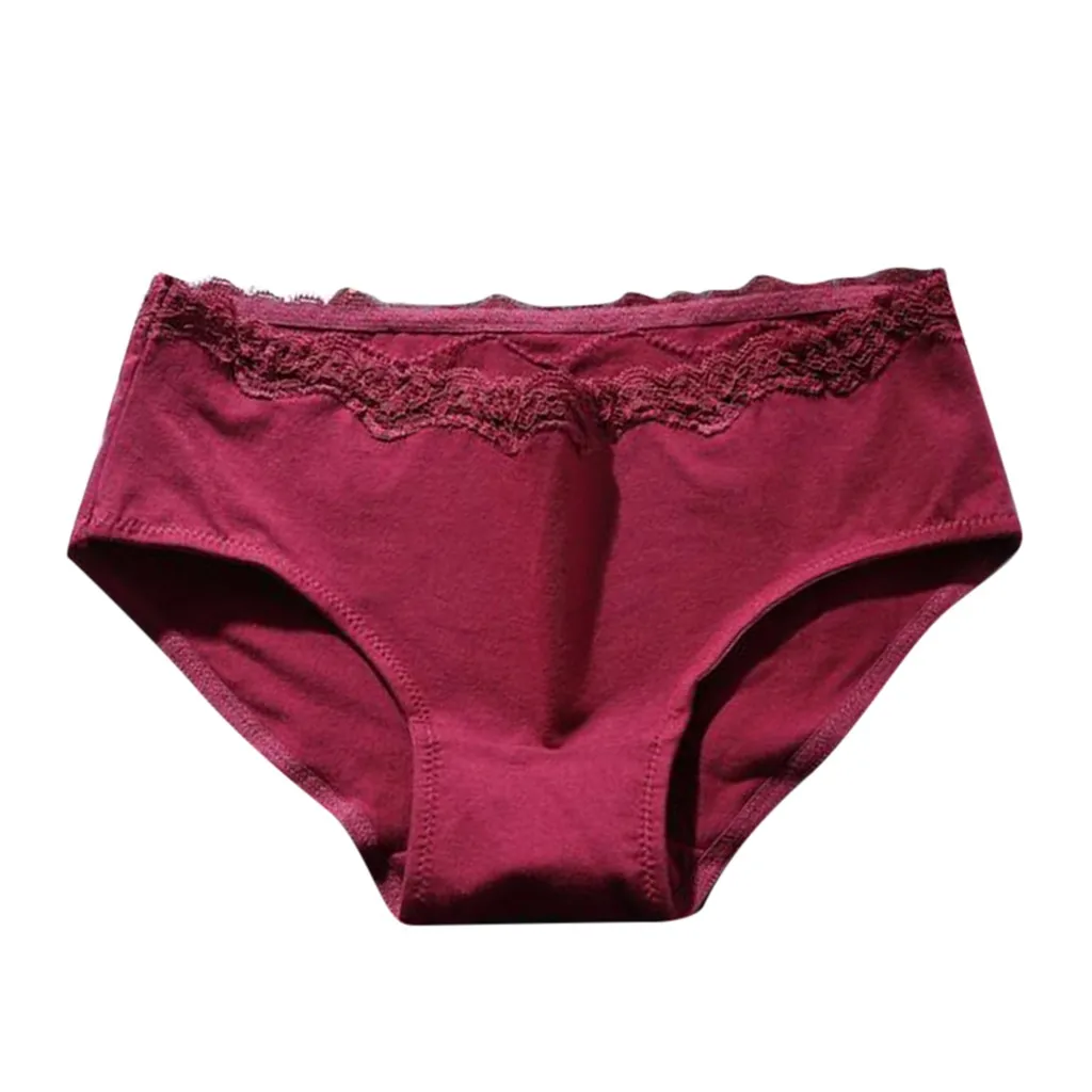 panties women cotton Mid Rise Solid Color Padded Seamless Trendy thong ...
