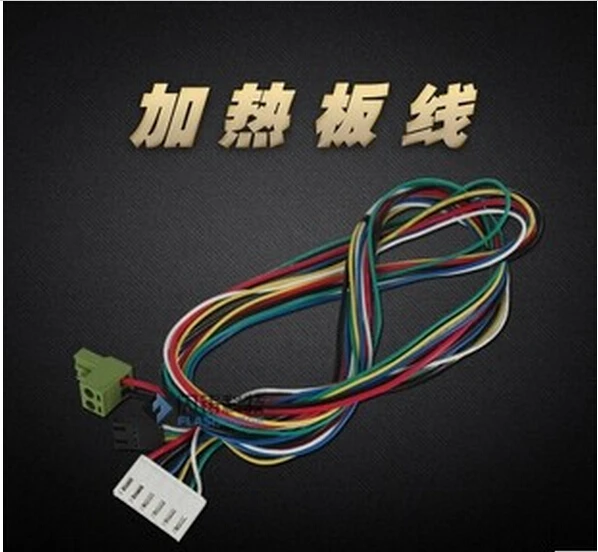 

3 D printer accessory cable/line Creator for heating plate panel top quality free shipping