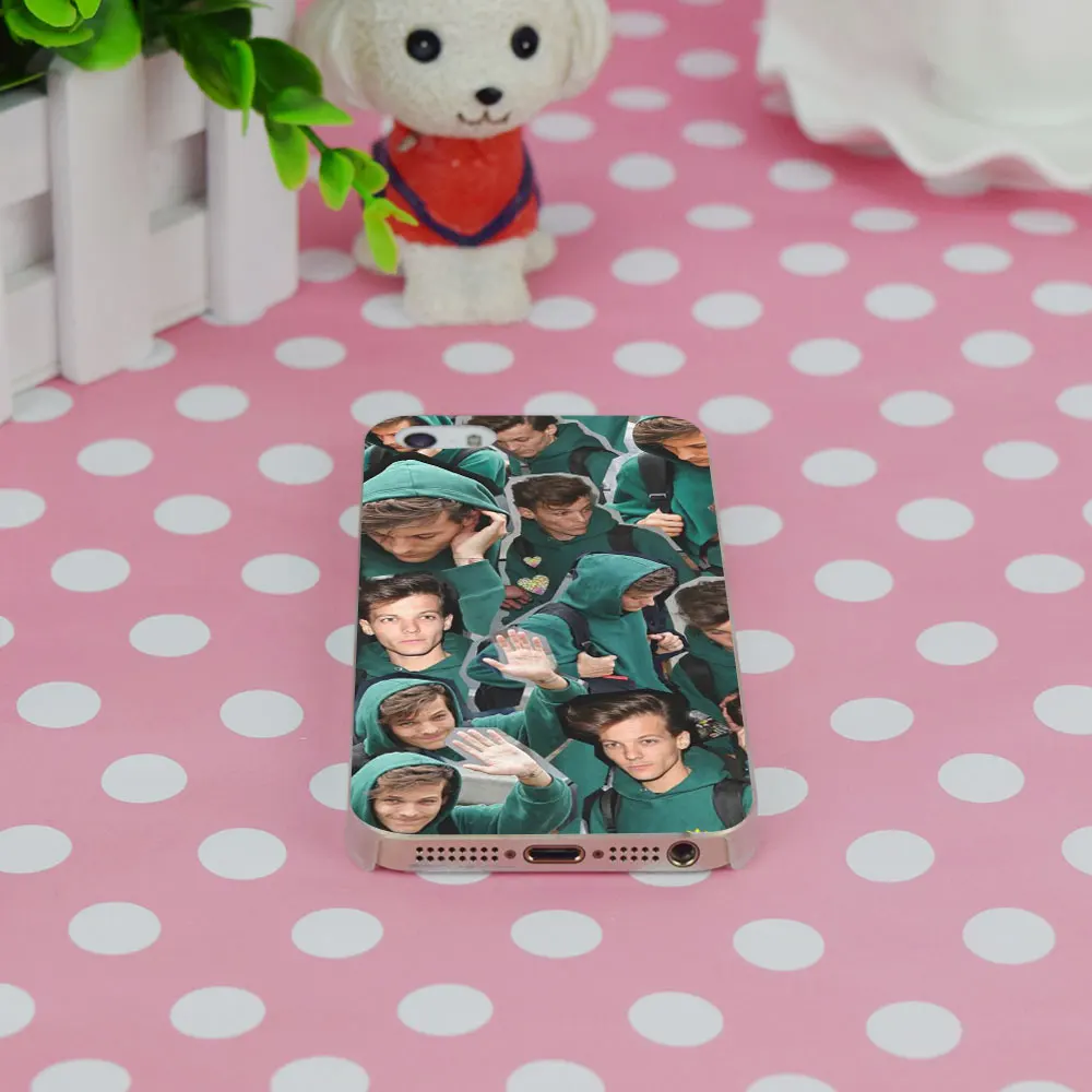 G132 Louis Tomlinson Transparent Hard Thin Case Cover For Apple iPhone 4 4S 5 5S SE 5C 6 6S 7 8 X Plus