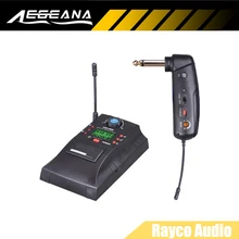 Электрогитары UHF Беспроводной Системы okmic 8r 6 т DPL L Цифровая Частота 16 выбираемых каналов передатчика 90 градусов