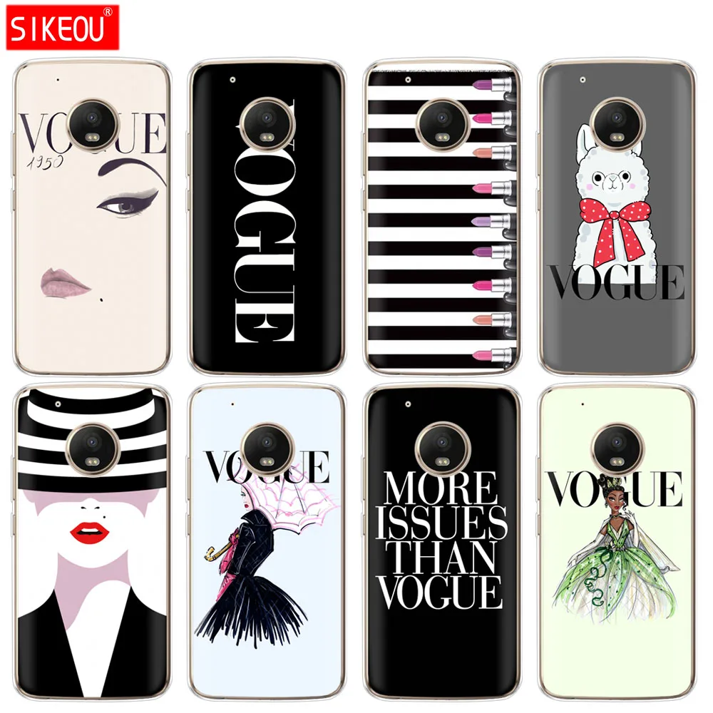 silicone case phone cover For Motorola Moto G6 G5 G5S Z2 Z3 PLAY PLUS X4 E4 E5 C More Issues than Vogue | Мобильные телефоны и