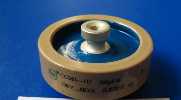 Round ceramics Porcelain high frequency machine new original voltage CCG81-1U 500PF-K 10KV 8KVA | Инструменты