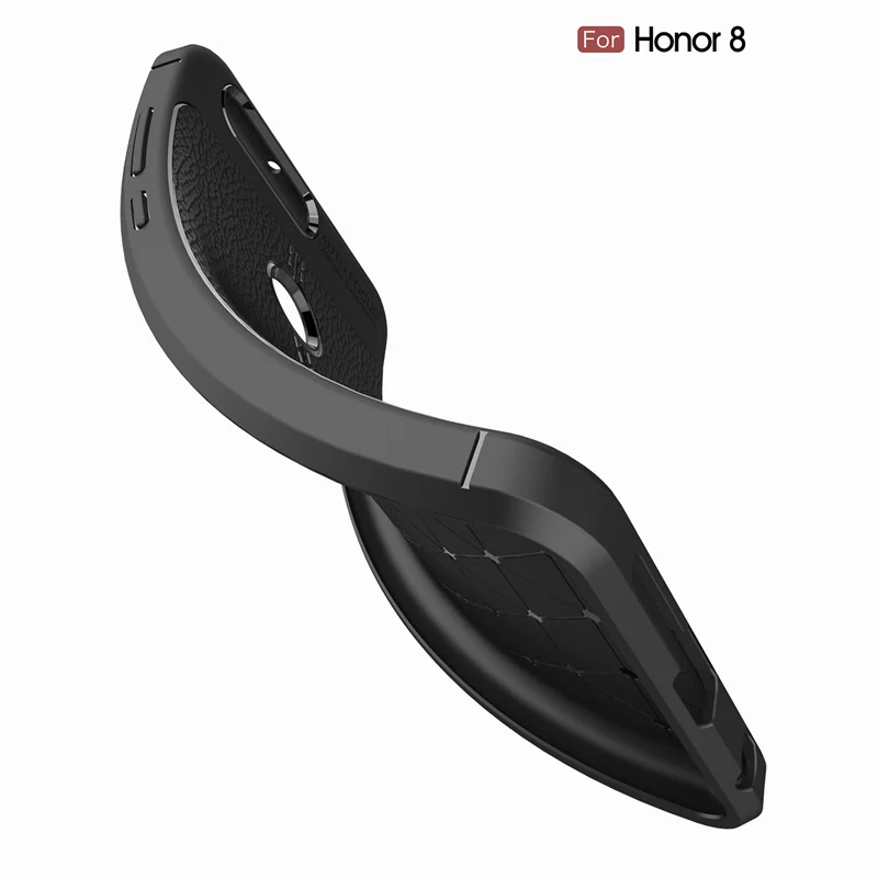 Litchi cortex silicone case for huawei Honor 8 (10)