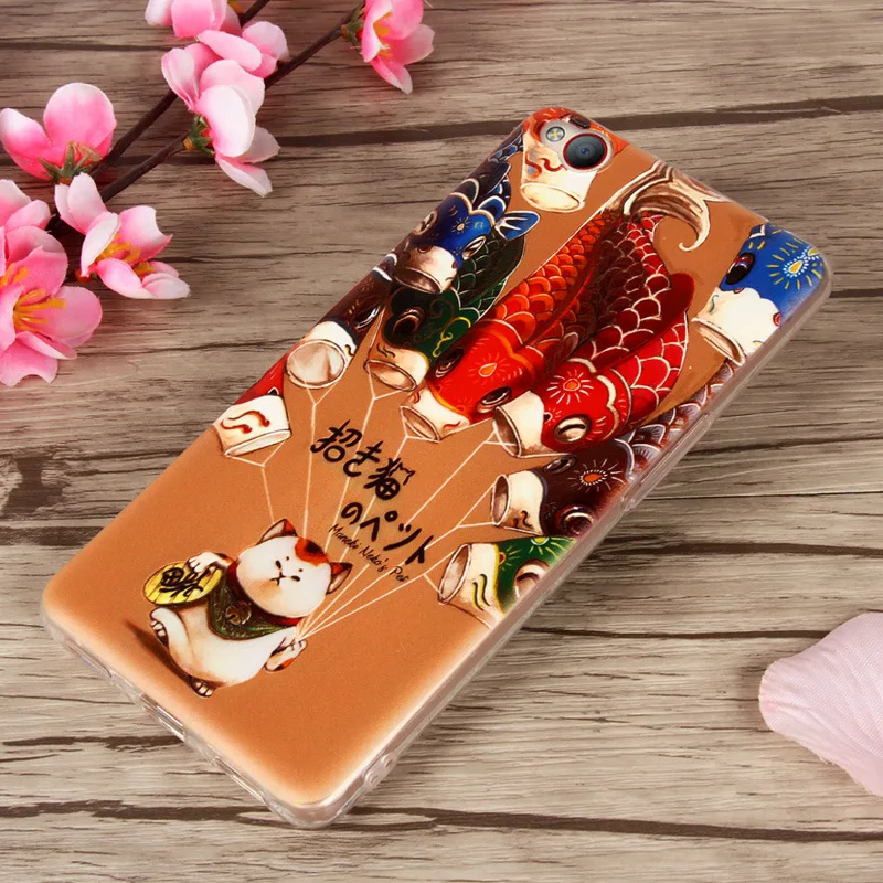 For ZTE Nubia N2 Case Cute Cartoon Cat Flower Soft TPU Silicone Case For Nubia M2 N2 Slim 3D Relief Full Protect Cover Bags Case (31)
