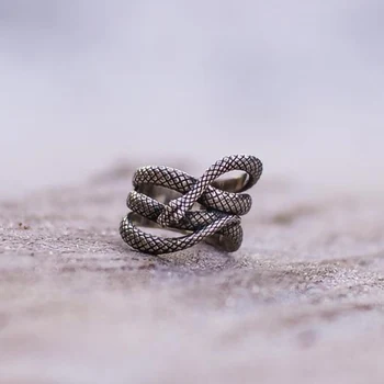 Bague pour homme serpent