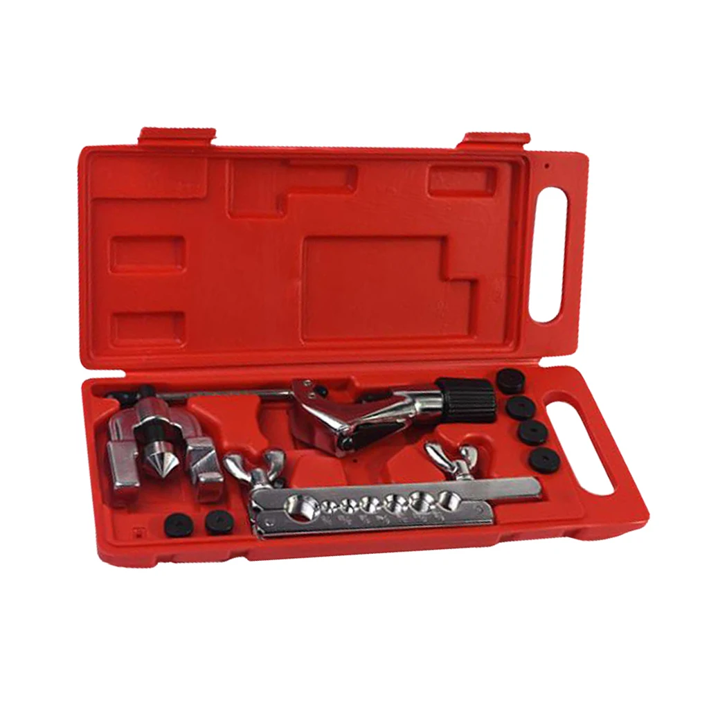

5-16mm Metric / Inch Pipe Tube Flaring Tool Kit Expander Cutter Set