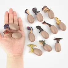 Dinosaurs Eggs pvc 12pcs funny growing dinosaur eggs kids toys dino eggs child children gift dinosaur fun for kids animal horror strange eggs