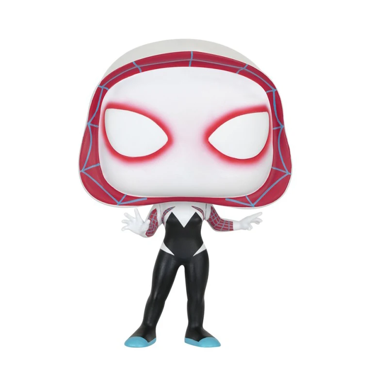 FUNKO POP Spider Woman Фигурки игрушки Gwen Hires Marvel Super Hero Коллекционная модель Бесплатная