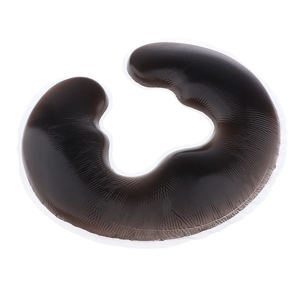 U Type Comfortable Silicone Face Down Pillow Cushion for Massage Beauty Spa Salon Table Bed