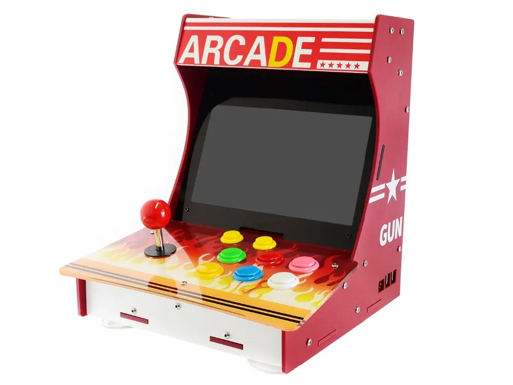 Arcade 101 1P Accessory Pack Arcade Machine Building Kit Based on Raspberry Pi 10 1inch IPS 3