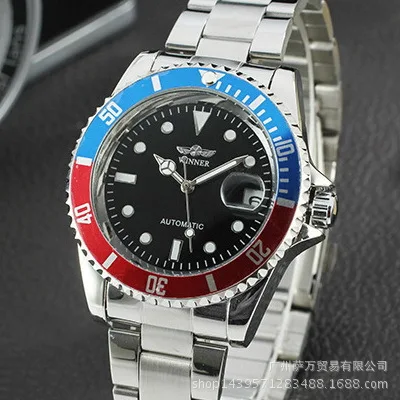2019 Fashion Winner Men Luxury Brand Date Calendar Isplay Stainless Steel Watch Automatic Mechanical Wristwatch Relogio Releges 2019 Fashion Winner Men Luxury Brand Date Calendar Isplay Stainless Steel Watch Automatic Mechanical Wristwatch Relogio Releges