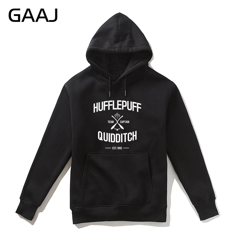 

"Hufflepuff Quidditch Team" Men Hoodie Women Coats Casual Brand Skateboards Fleece Brand Clothing 2019 New Casual High Quality