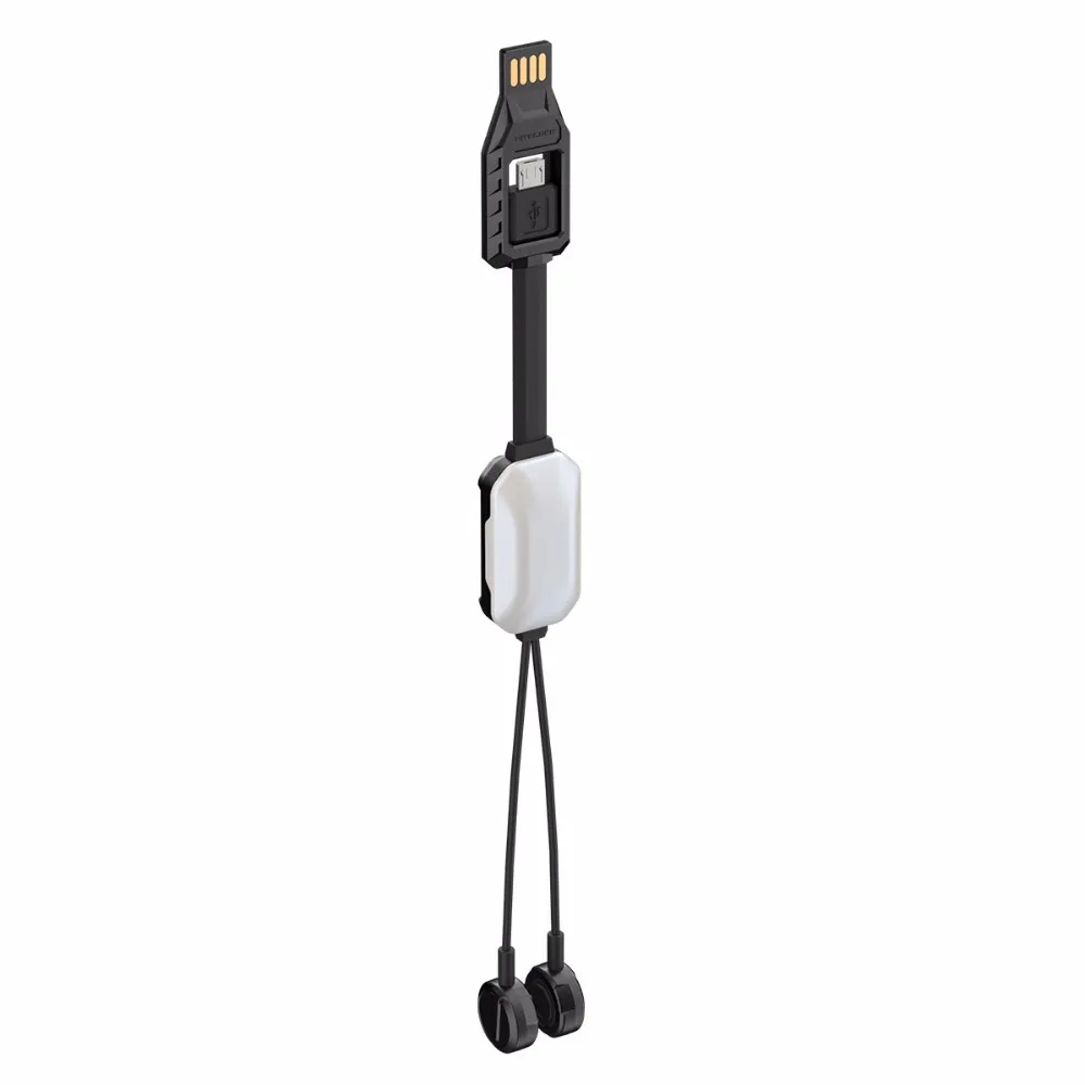 Портативное магнитное зарядное устройство Nitecore LC10 Внешнее USB для зарядки и