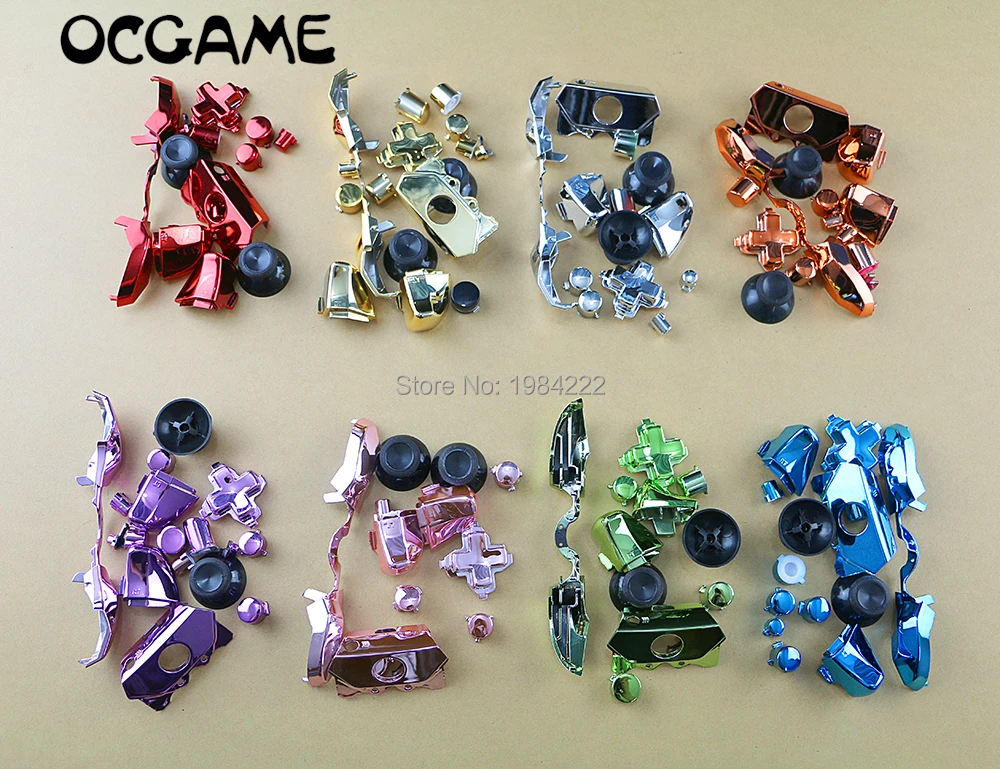 Ocgame 30 Set/Lotto Chrome Full Buttons Set D Pad Per Xbox One Elite Limited Edition Controller