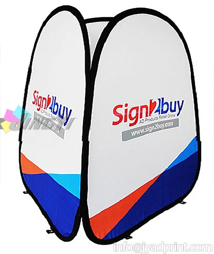 

3 Sides Printed POPup A Frame Banner Display, Tower Spring Metal Steel POP up A Frame Flag Banner