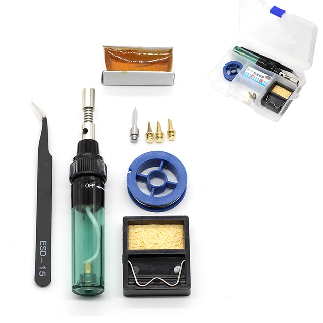 electric soldering iron butane