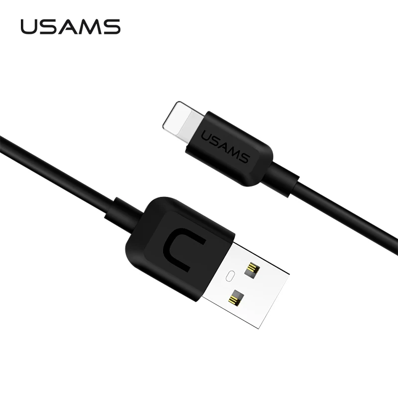 

USAMS USB Cable for Lighting Cable for iPhone 8 Plus 2A USB Data Charging Cable for iPhone X 6s plus Phone SE 5s Charger