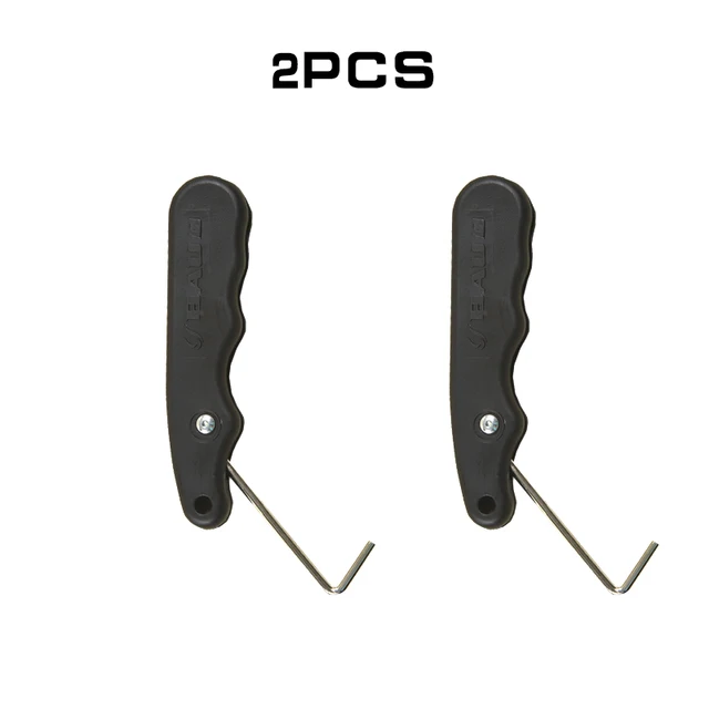 Skate Lace Tightener 2Pcs Handle Hold PP Folding Ergonomic Design Suit