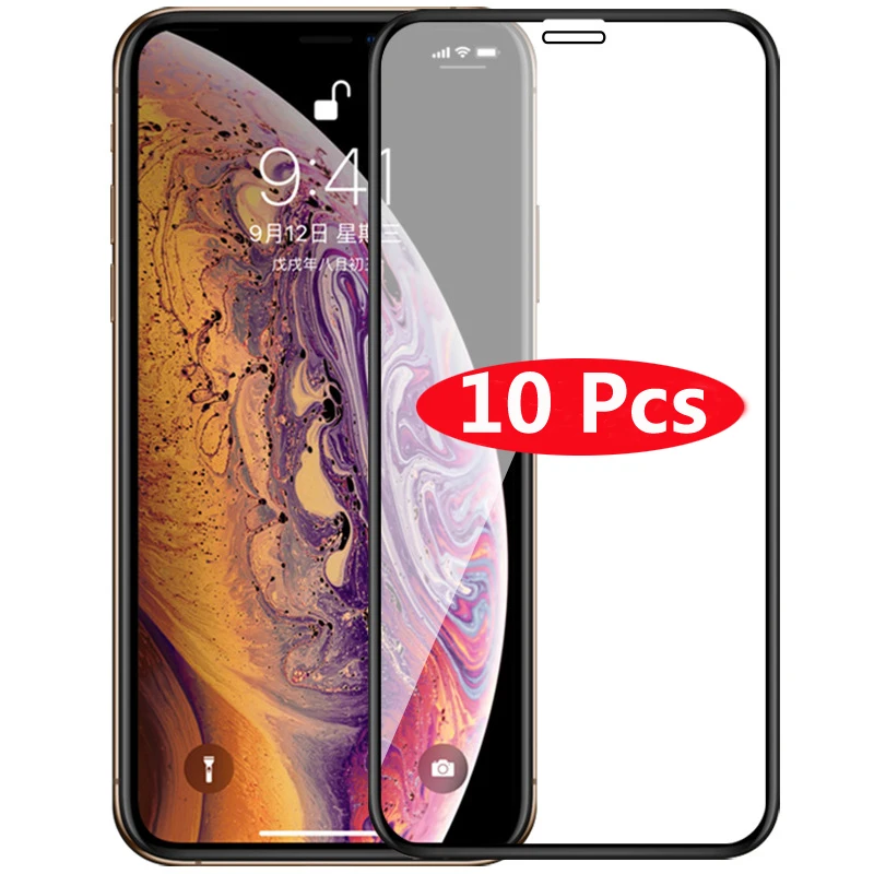 Закаленное стекло RONICAN для iPhone Xr Xs Max X 5 5S 6 6S Plus 7 8 Plus Защита экрана для iPhone Xr Xs Max X 5 5S 6 6S 7 8 Plus