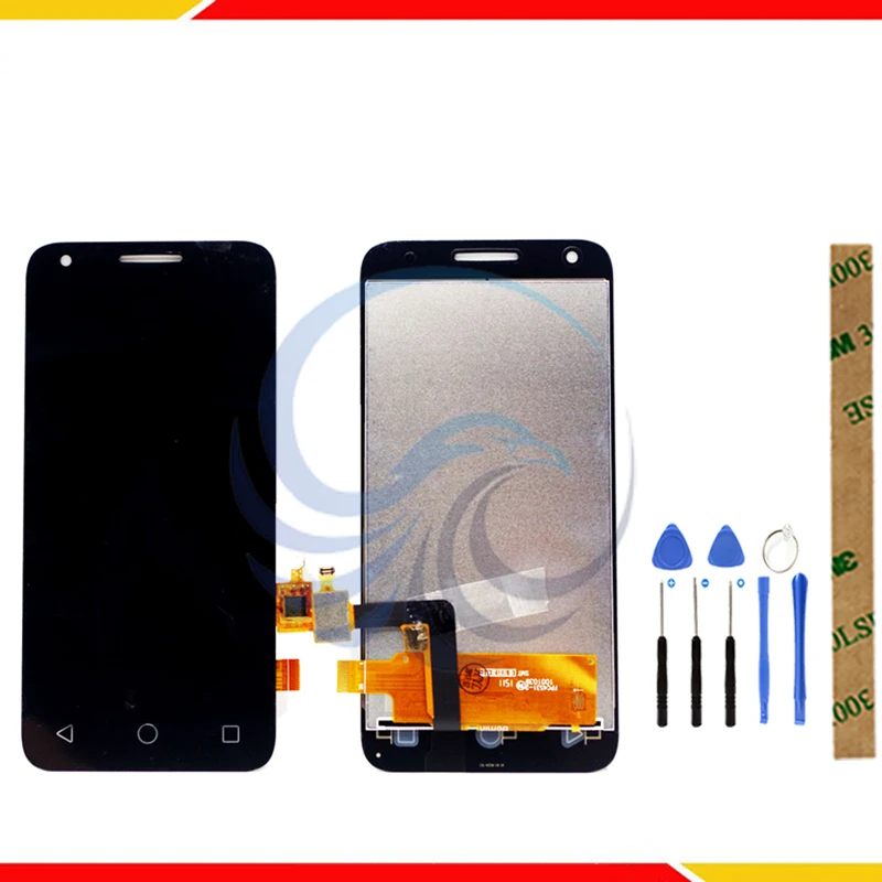 

LCD Display For Alcatel One Touch OT 5019 5019A 5019X 5019D OT5019 OT5019D LCD Display With Touch Screen Complete assembly