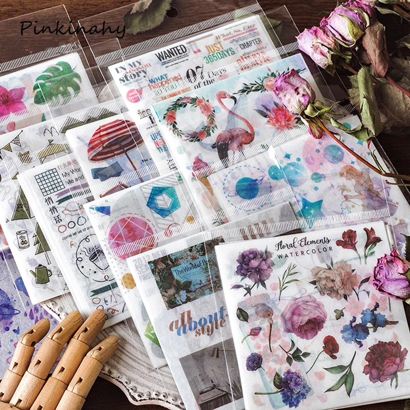 

10 Sheets/pack Island Travelling Washi Stickers Decorative Stationery Craft Stickers Scrapbooking Diy Diary Album Stick Label