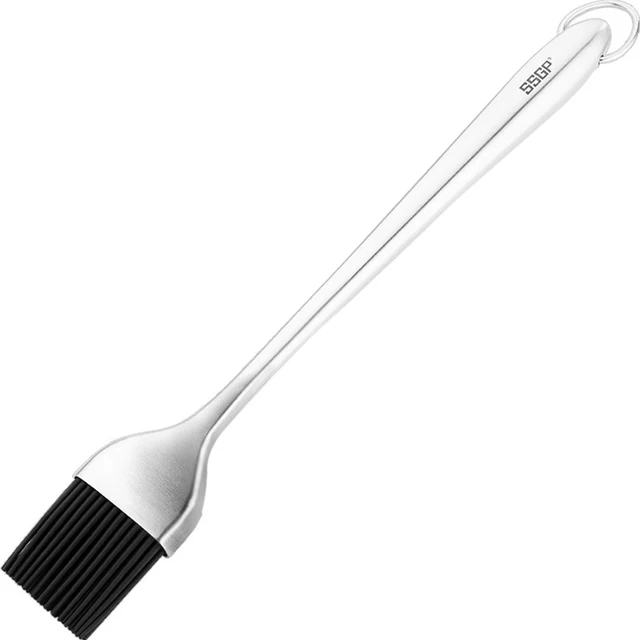 High Temperature Stainless Steel Silicone Barbecue brush Kitchen Oil Baking Sauce Brush
