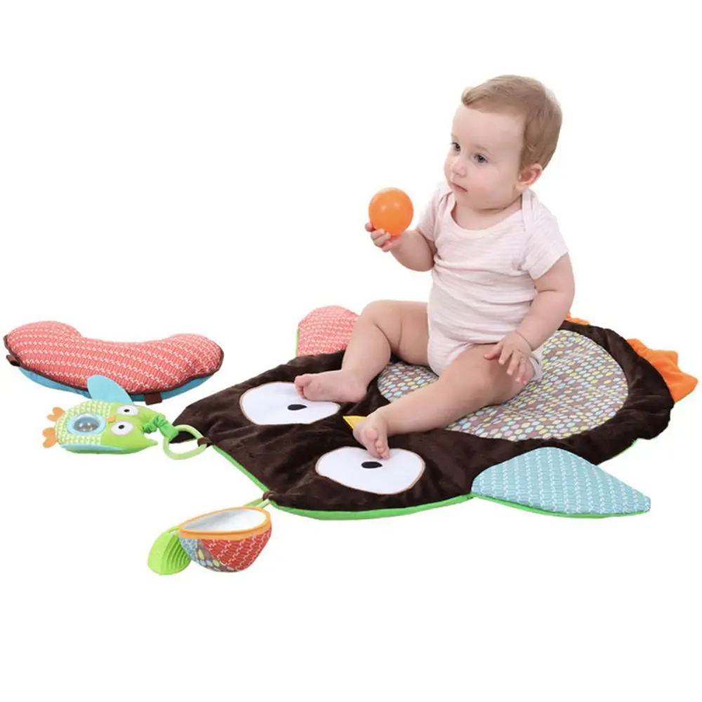 Kids Baby Play Mats Toys Storage Bag Round Carpet Rugs Large Canvas