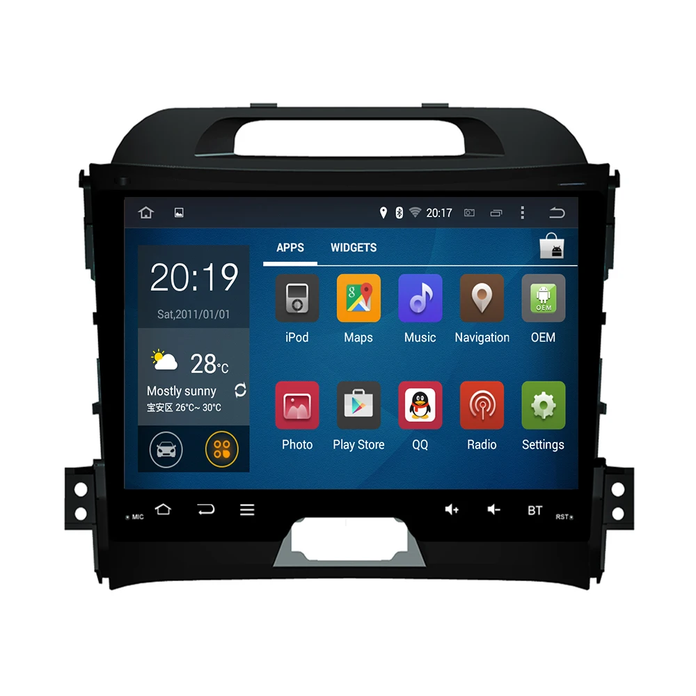 Discount Automotivo 1024*600 Android 9.0 car dvd stereo radio player gps navigation 2011 2012 2013 2014 2015 For KIA sportage Head Unit 3 Discount Automotivo 1024*600 Android 9.0 car dvd stereo radio player gps navigation 2011 2012 2013 2014 2015 For KIA sportage Head Unit 3