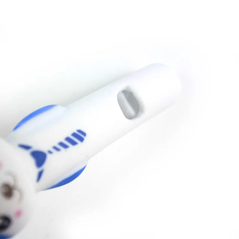 Керамический Щенок Собака Свисток двухцветная ультразвуковая флейта Стоп лай звук Отпугиватель кошка Обучение Брелок