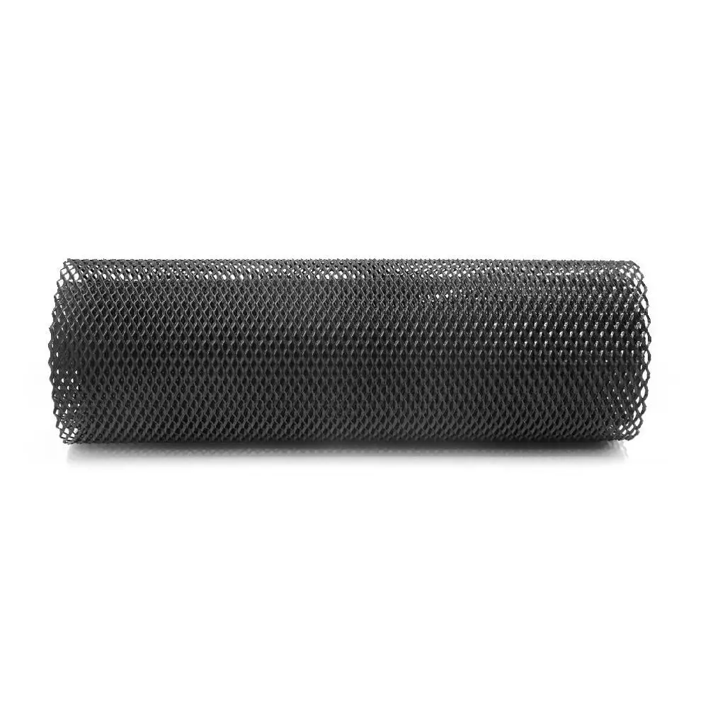 

Adeeing Car Silver/Black Aluminum Alloy Front Bumper Rhombic Grill Mesh Sheet (4 x 8mm) Car Grille for any bumper body kit r30