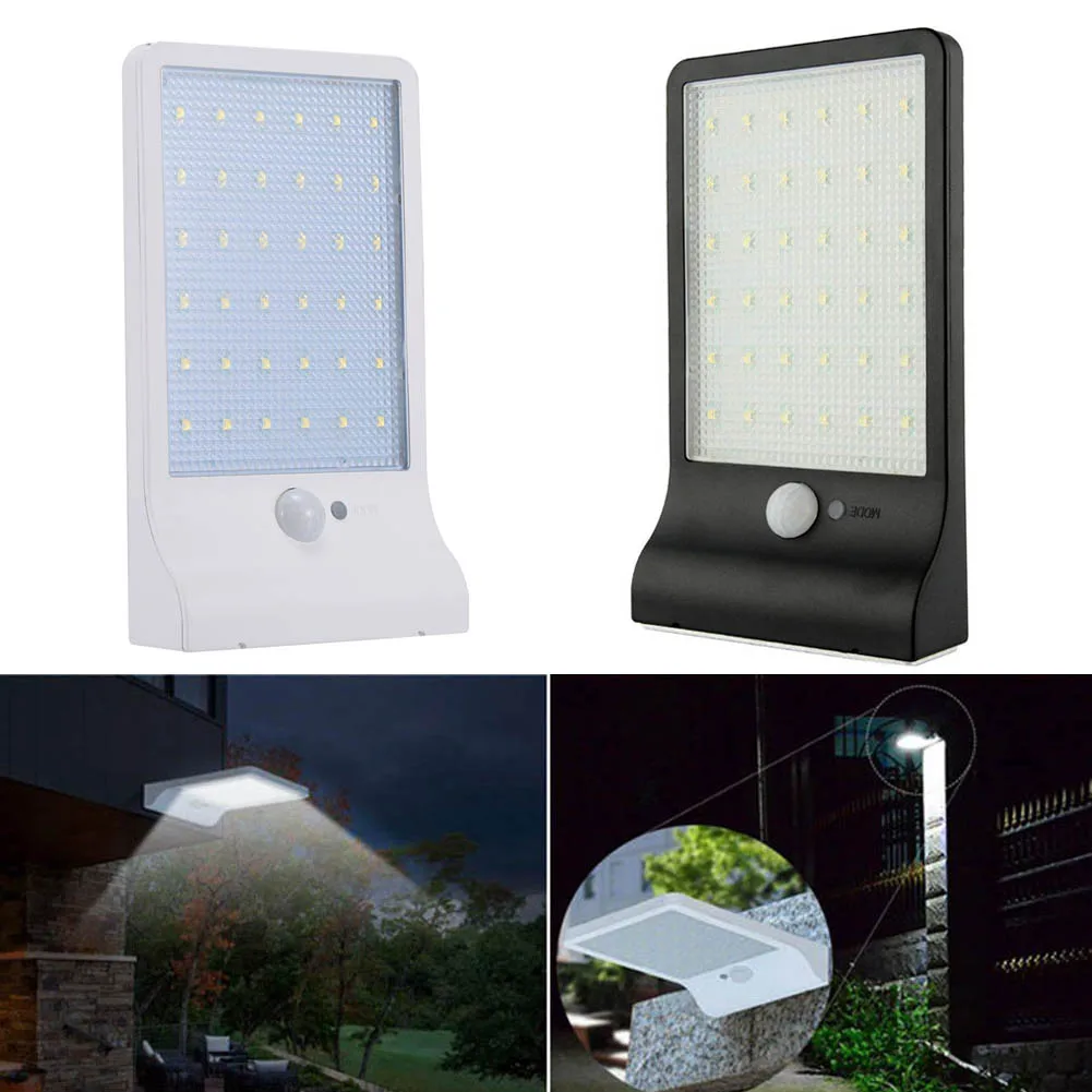 

36 LED Solar Powered Wall Light Motion Sensor Security Lamp Home Garden Outdoor Waterproof Lights -- JD9 WWO66
