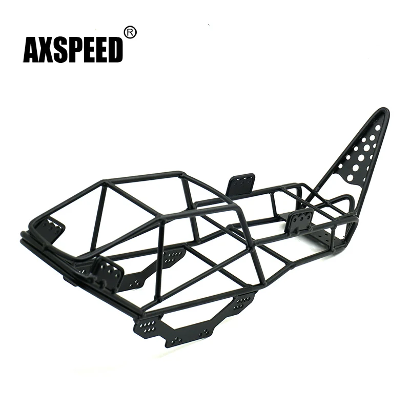 

1PCS Metal Climbing Car Frame Roll Cage Crawler Body Black Chassis for 1/10 SCX10 Free Shipping