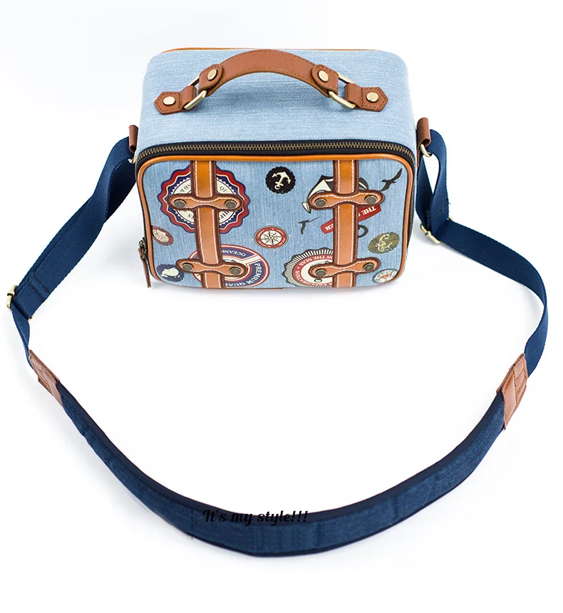 Vintage unique camera shoulder bag PM50515-15