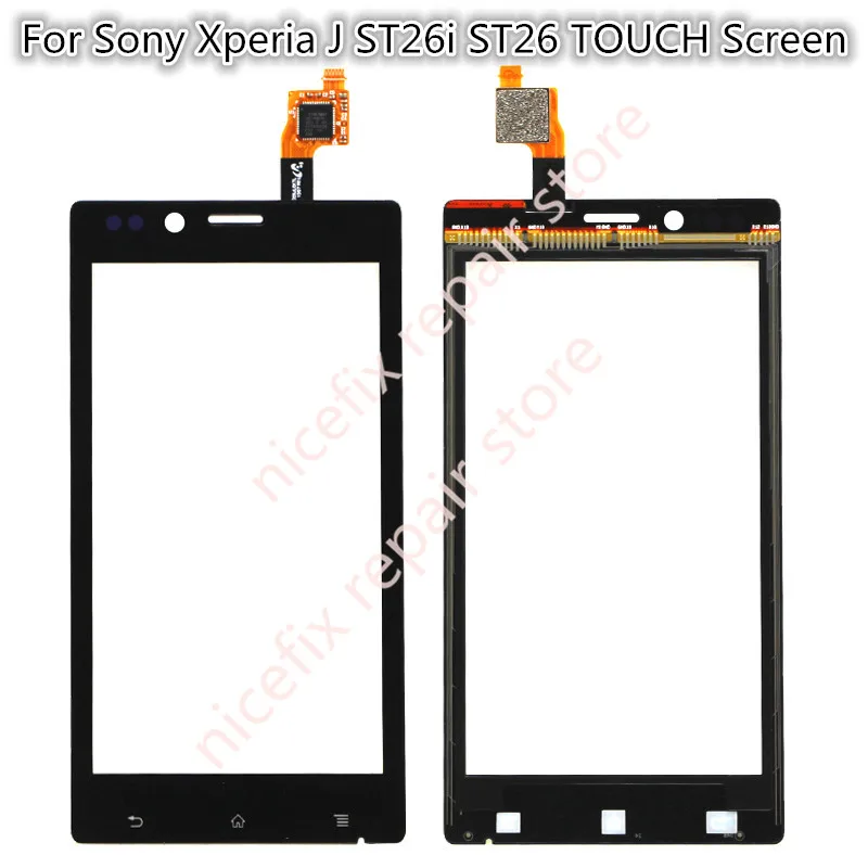 Высокое качество 4 0 дюйма для Sony Xperia J ST26i ST26 сенсорный экран дигитайзер сенсор