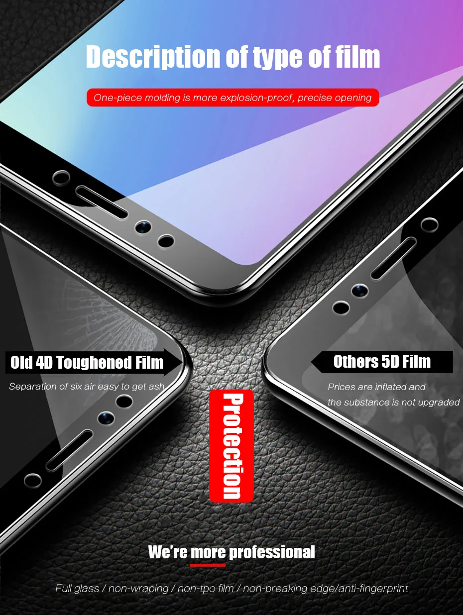 MOUSEMI 5D Tempered Glass For Huawei P20 Lite Full Cover Screen Protectors Glass For Huawei Honor 10 9 P10 Mate 10 Lite P Smart  (2)