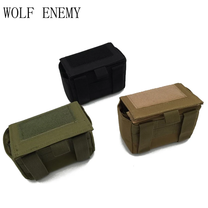 Tactical Molle Magazine Reload Shotshell Holder 15 Rounds Shell Rifle Waist Pouch Mag Green Army Bag | Спорт и развлечения