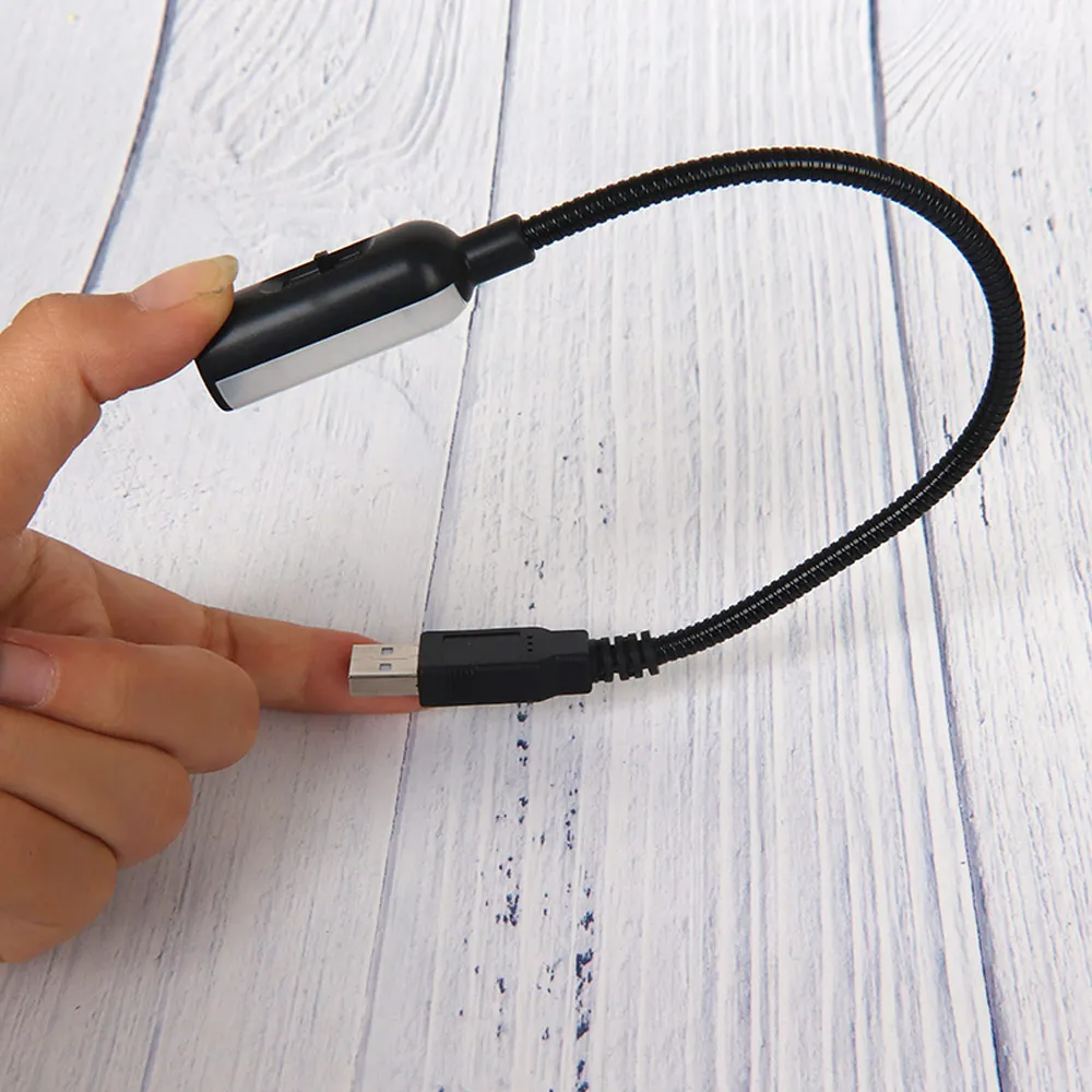 1 шт. высокое качество Регулируемый USB лампа стол для ноутбука свет книга ночник для чтения безопасный и удобный, полезный