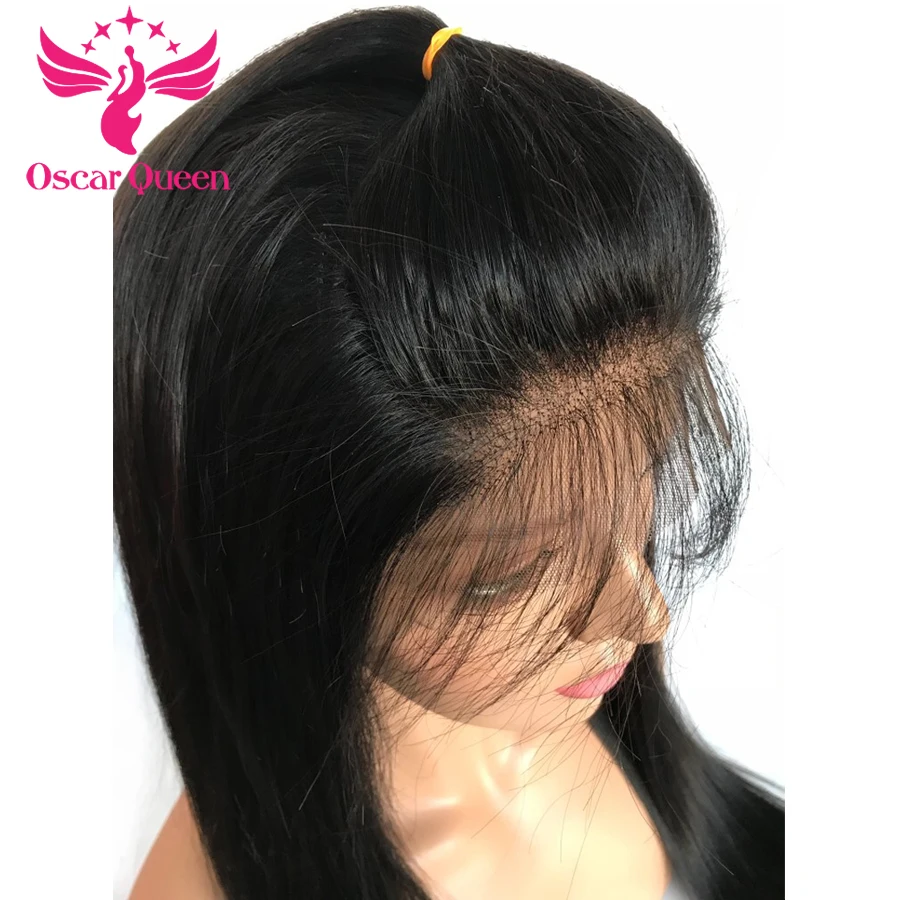 

Natural Straight Lace Front Human Hair Wigs For Women With Baby Hair Remy Brazilian Hair Lace Wig Pre Pucked 250% High Density