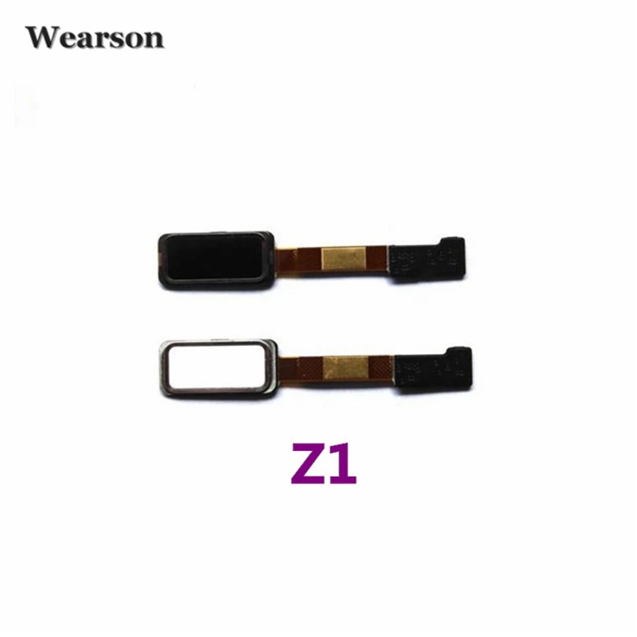 For Lenovo ZUK Z1 Fingerprint Button Z1 Home Button Key Flex Cable FPC Tested Free Shipping With Tracking Number