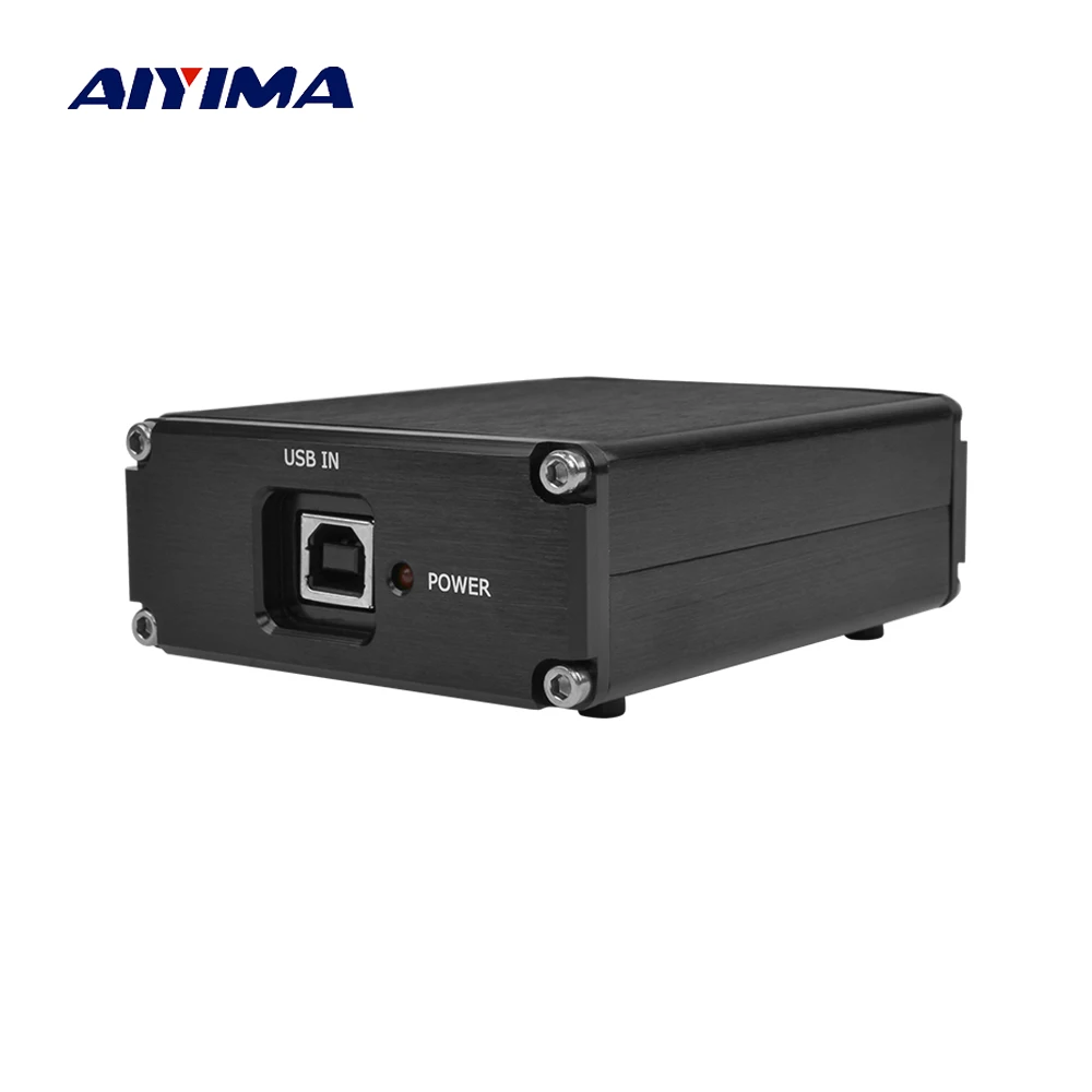 AIYIMA ES9018K2M SA9023 аудио декодер плата USB AUX DAC звуковая карта Поддержка 24Bit 96K