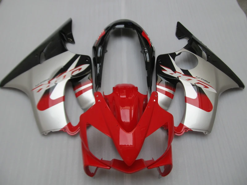 

Injection molding plastic fairing kit for Honda CBR600 F4I 04 05 06 07 red silver black fairings set CBR600 F4I 2004-2007 NJ05