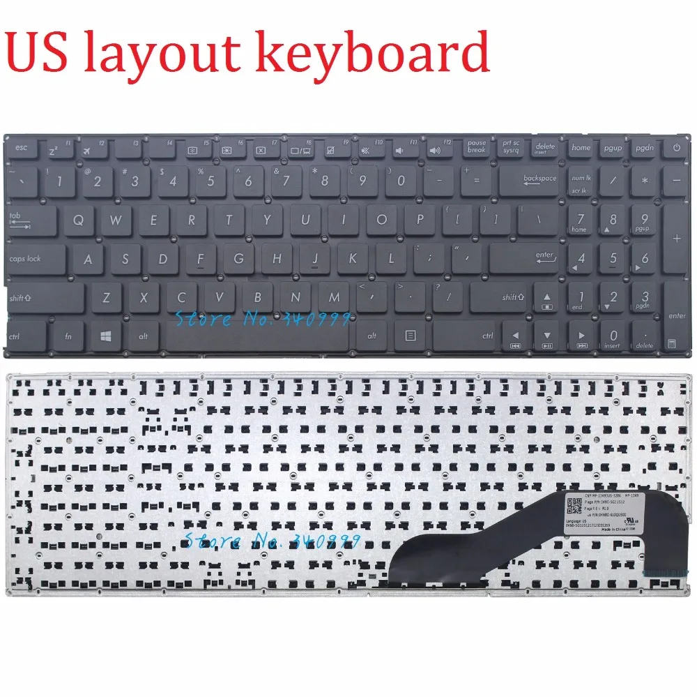Бесплатная доставка новая английская клавиатура для Asus K540 K540L K540LA K540LJ F540LJ R540LJ X540LJ