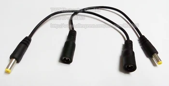 

DC 5.5x2.1mm to 4.8x1.7mm Female/Male Power Plug Cable,100pcs , Free shipping