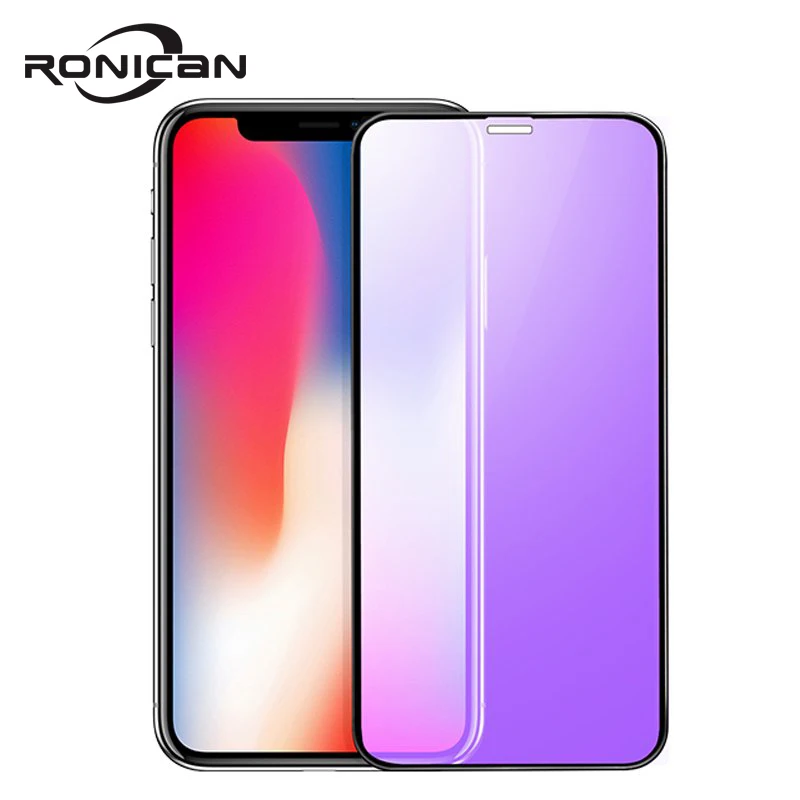 Закаленное 3d стекло с полным покрытием для iPhone XS Max X XR 11 Pro защитная пленка экрана