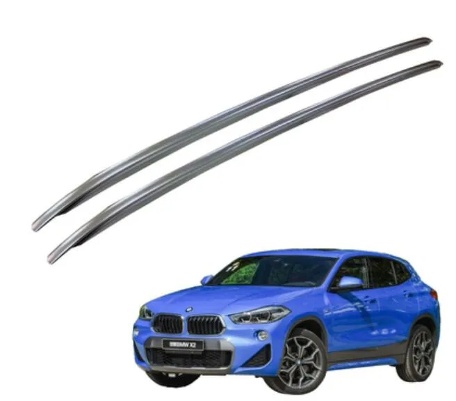 JIOYNG سبائك الألومنيوم رف سقف سيارة الأمتعة الأمتعة بار صالح ل BMW X2 2018 2019